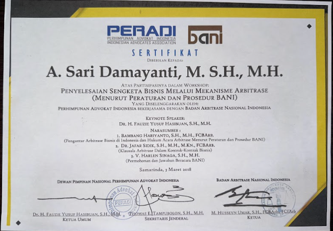 Penyelesaian Sengketa Bisnis dan Mekanisme Arbitrase Menurut Peraturan dan Prosedur BANI